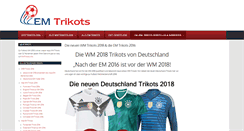 Desktop Screenshot of emtrikots.net