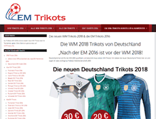 Tablet Screenshot of emtrikots.net